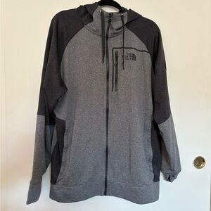 The North Face Charcoal and Black Jacket
